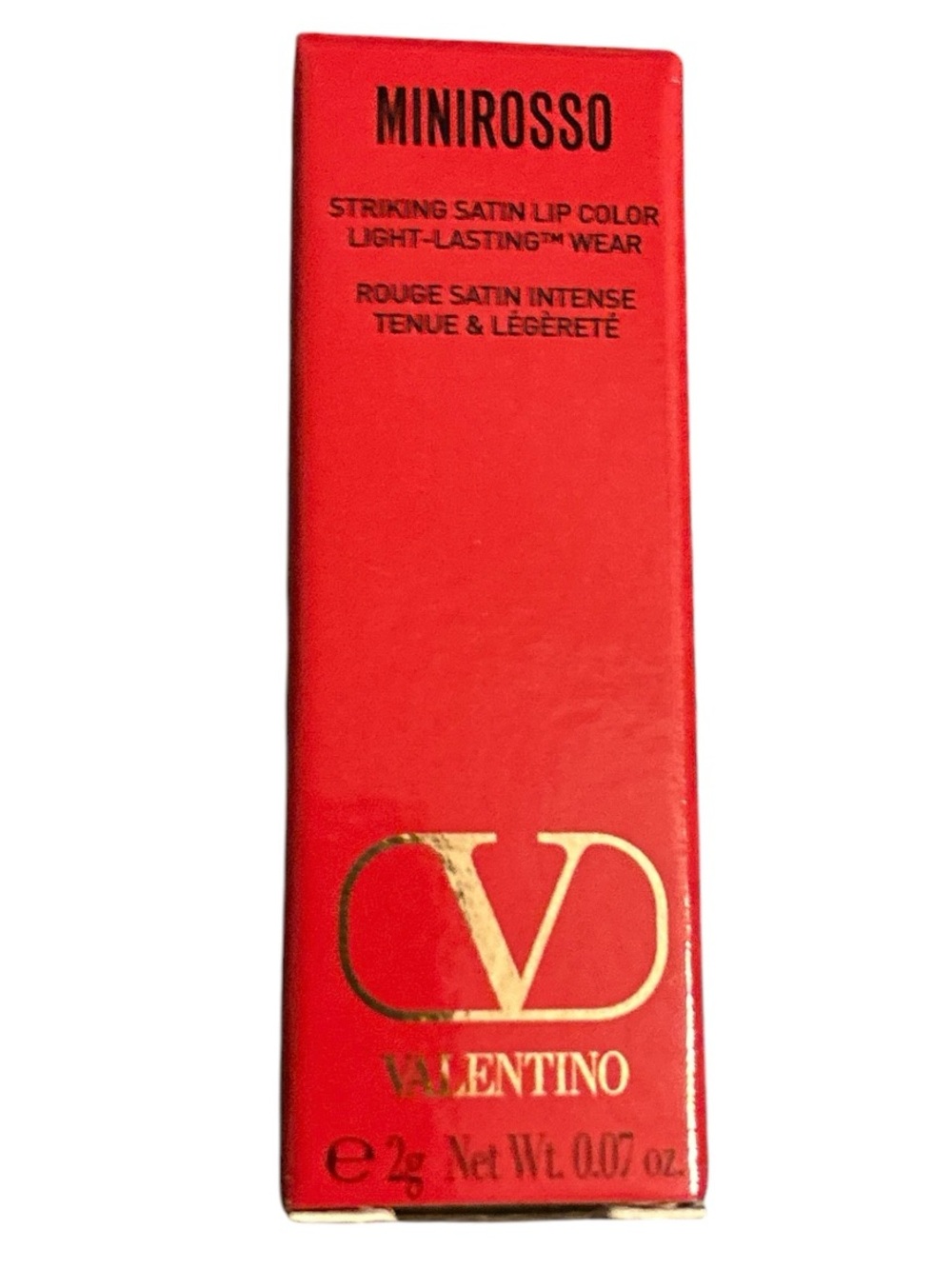 Valentino 22R Rosso Lipstick NIB